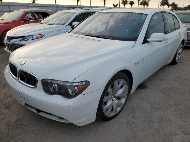 bmw 745 i 2003 wbagl63483dp68231