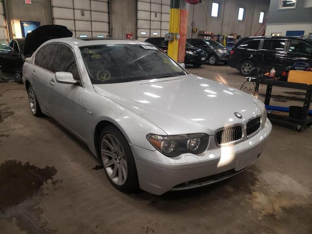 bmw 745 i 2002 wbagl63492dp54451