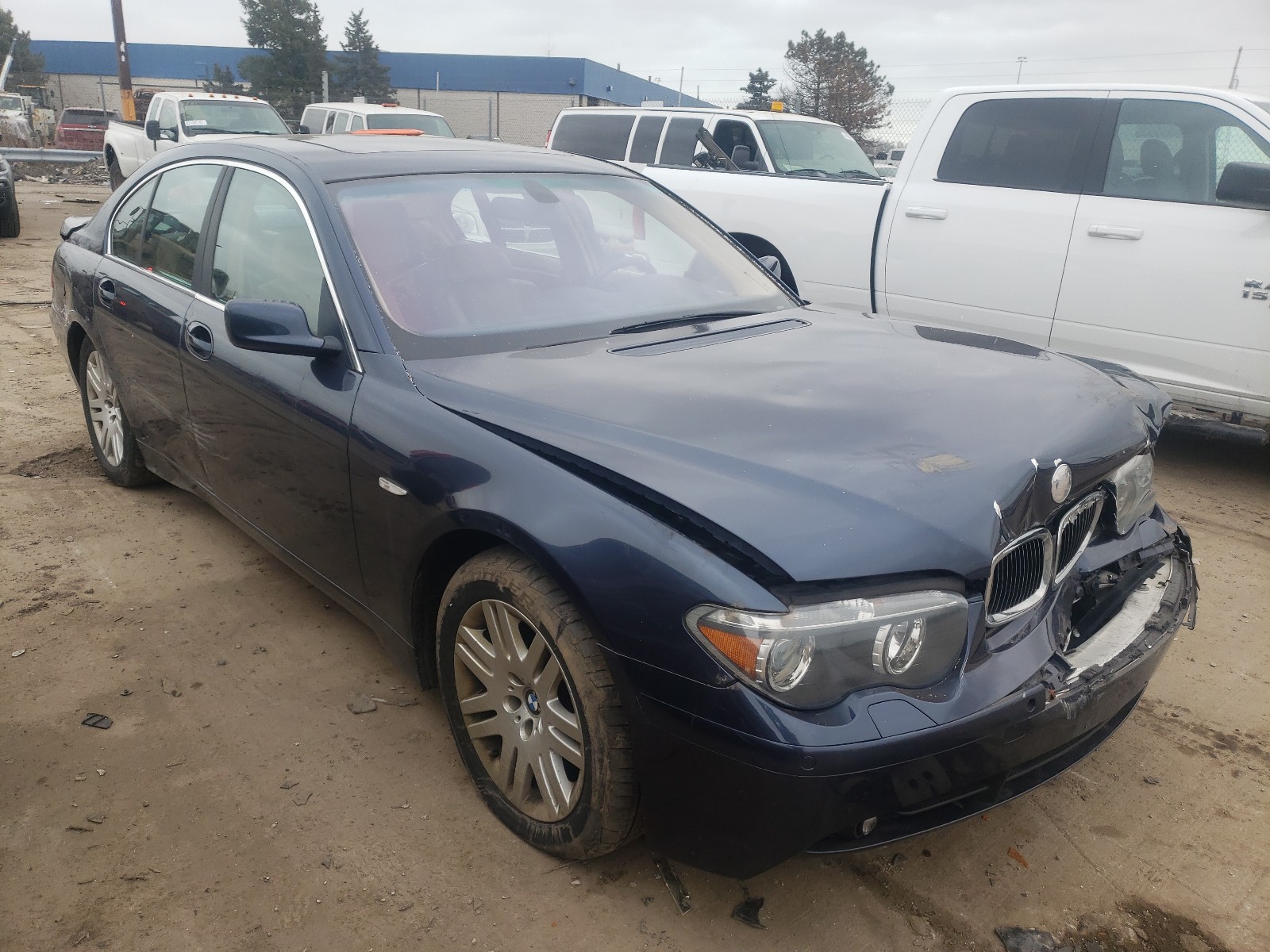 bmw 745 i 2002 wbagl634x2dp50683