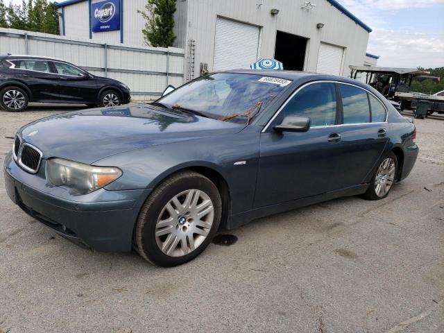 bmw 745 i 2003 wbagl634x3dp64987