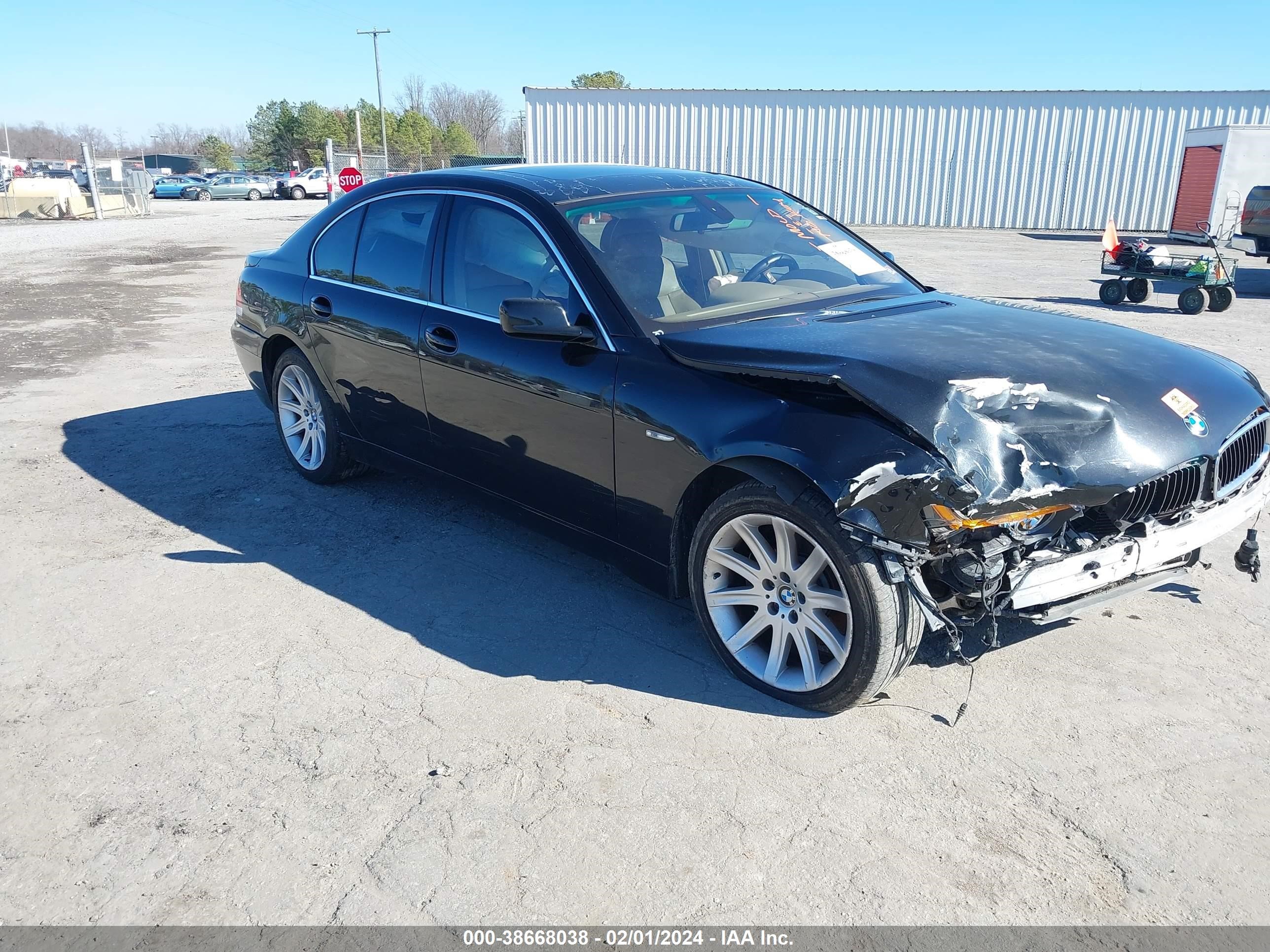 bmw 7er 2005 wbagl63545dp76340