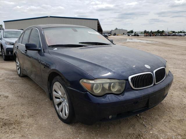 bmw 745 i 2005 wbagl63555dp74659