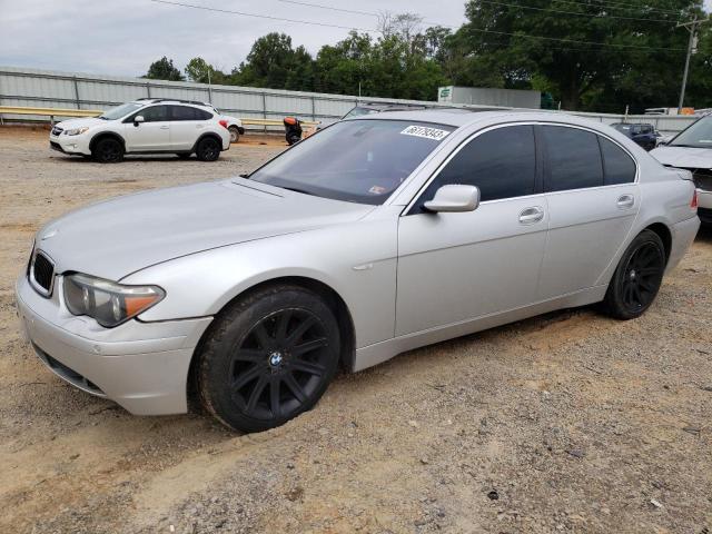 bmw 745 i 2005 wbagl63555dp75035