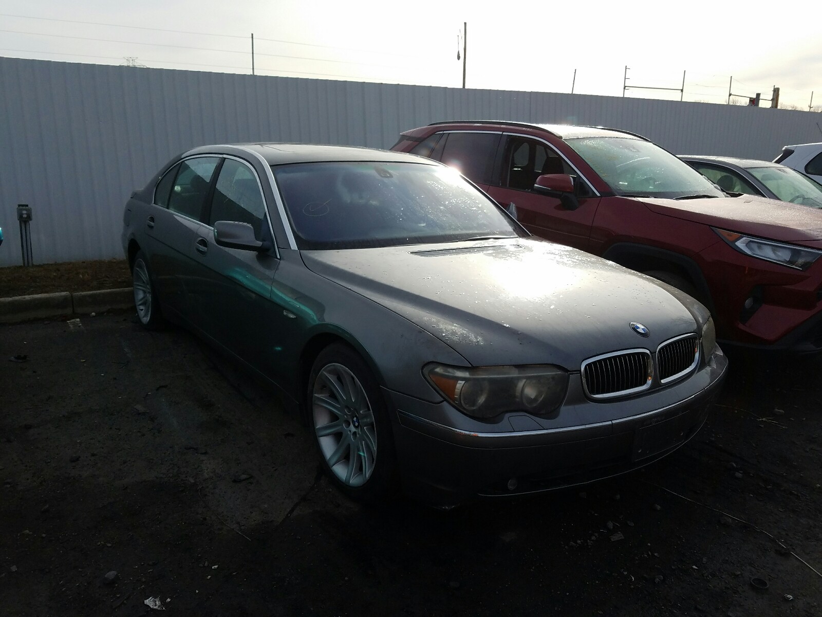 bmw 745 li 2003 wbagn63403dr08346