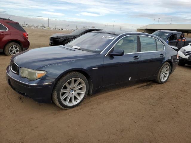 bmw 745 li 2004 wbagn63404ds45748