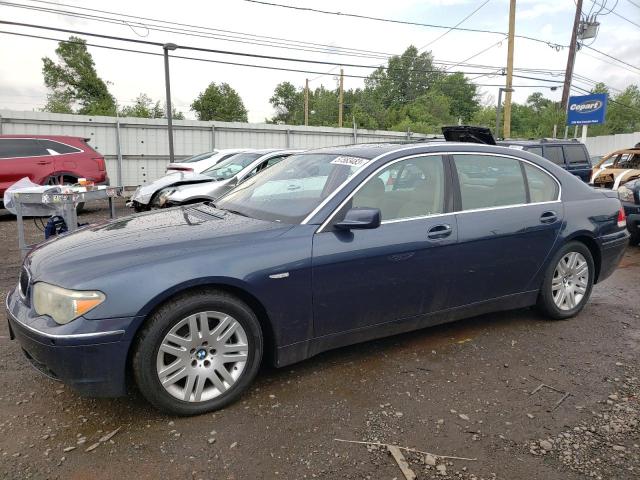 bmw 745 li 2003 wbagn63423dr11071