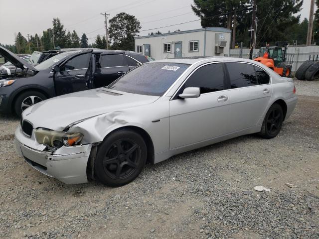 bmw 745 li 2003 wbagn63423ds44812