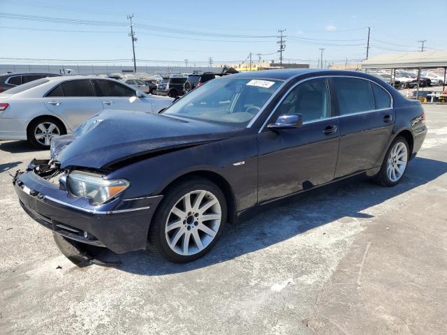 bmw 745 li 2003 wbagn63433ds44768