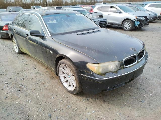 bmw 745 li 2002 wbagn63462dr00511