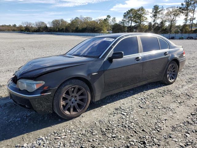 bmw 7 series 2003 wbagn63463dr17858