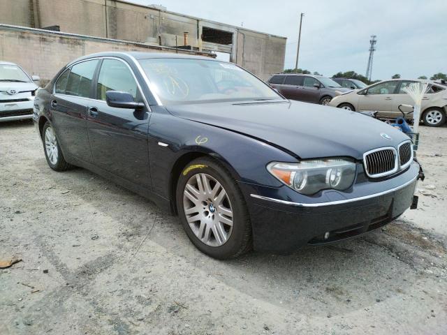 bmw 745 li 2003 wbagn634x3dr15790