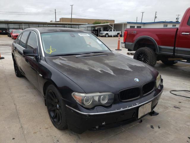 bmw 745 li 2004 wbagn63504ds54166