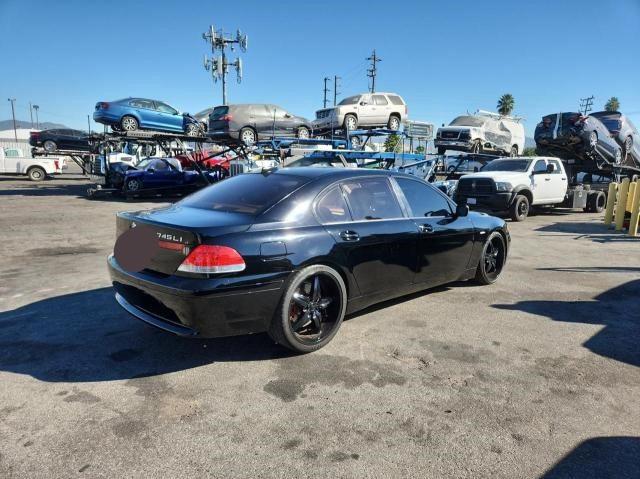 bmw 745 li 2005 wbagn63525ds59547