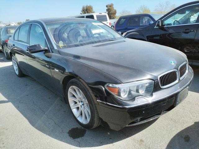 bmw 745 li 2005 wbagn63525ds59824