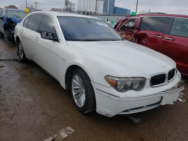 bmw 745 li 2005 wbagn63525ds59967