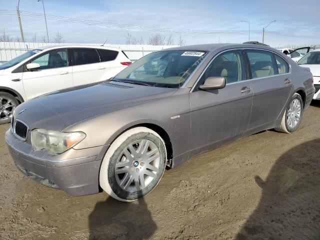 bmw 745 li 2004 wbagn63544ds53845