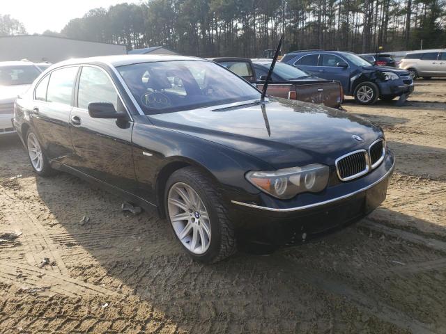 bmw 745 li 2005 wbagn63565ds56554