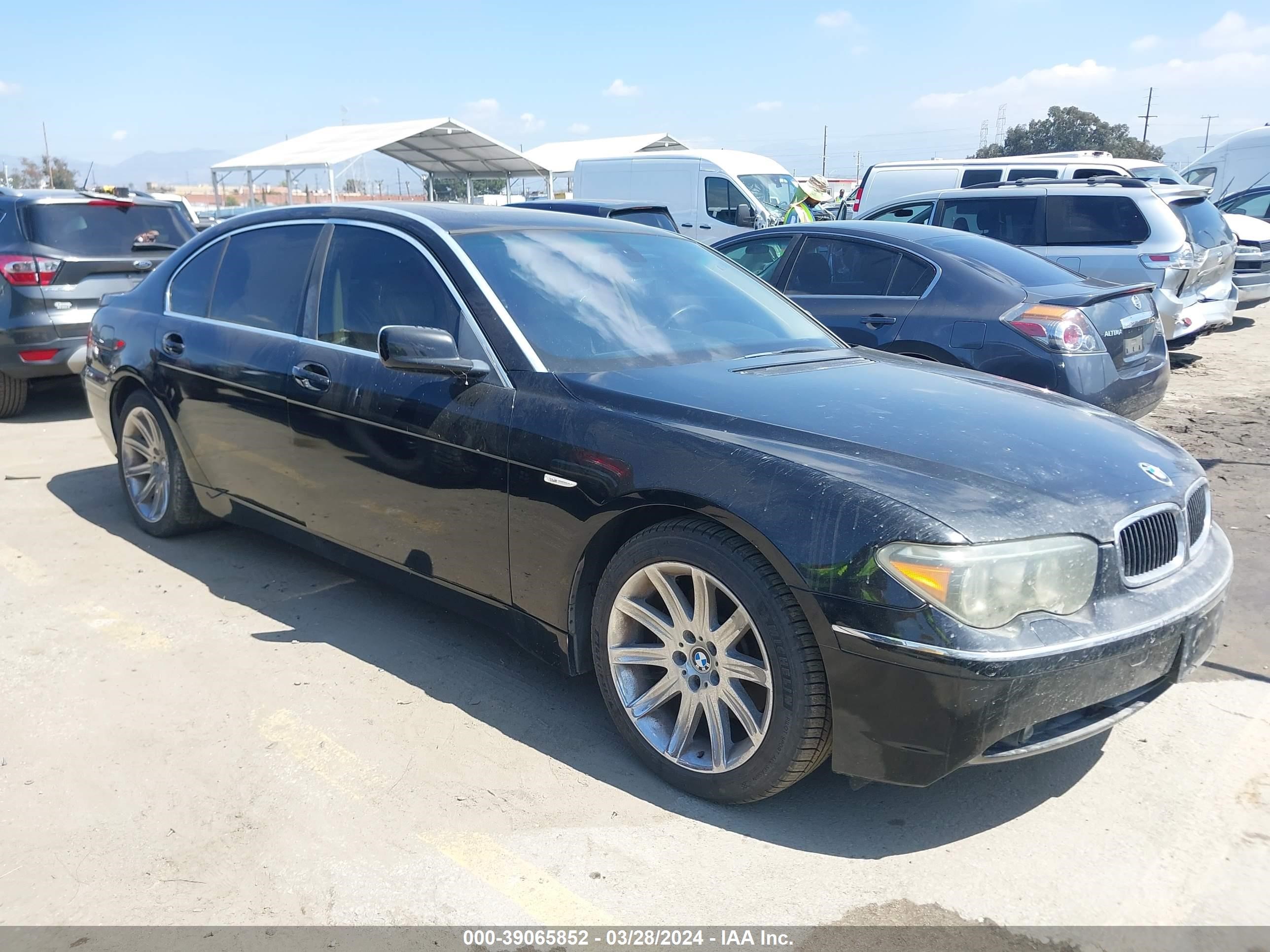 bmw 7er 2004 wbagn63584ds52665