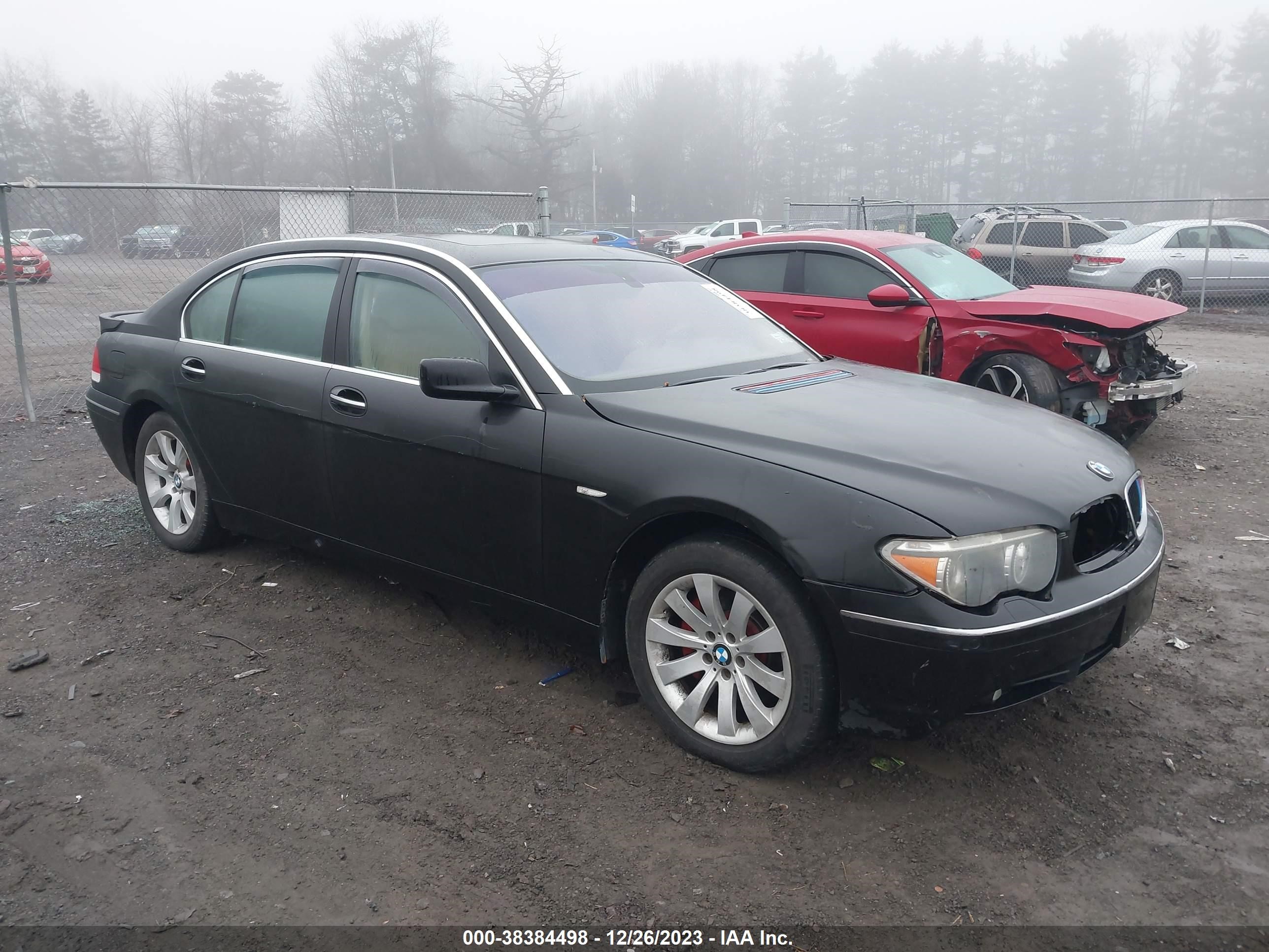 bmw 7er 2005 wbagn63585ds58466