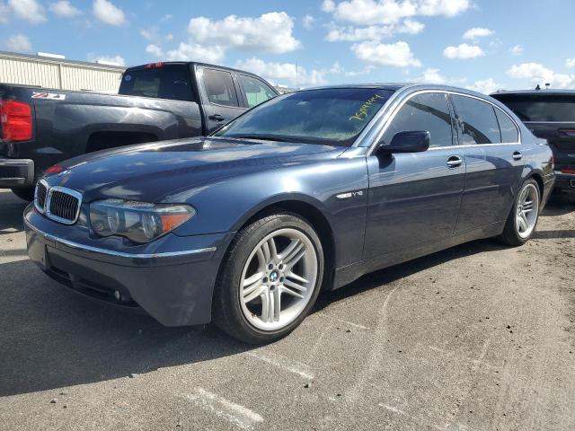 bmw 760 li 2005 wbagn83545dk11401