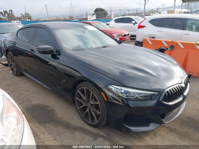 bmw m850i gtan coupe 2022 wbagv8c08ncg92363