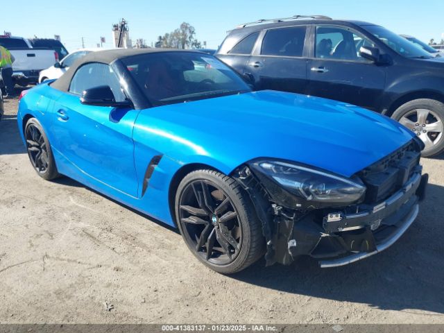 bmw z4 2022 wbahf3c01nwx41824