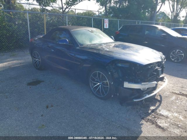 bmw z4 2022 wbahf3c02nwx96430