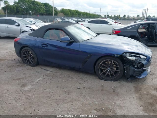 bmw z4 2021 wbahf3c05mwx11773