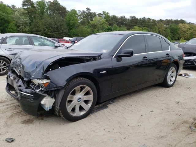 bmw 750 i 2006 wbahl83576dt04392