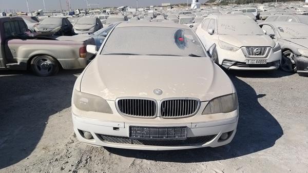 bmw 750li 2007 wbahn61037dt53645