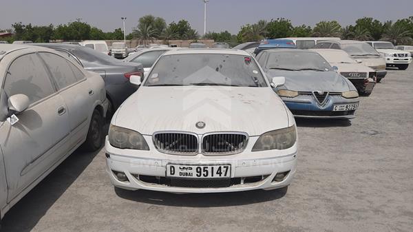 bmw 740 li 2006 wbahn61056dt49613