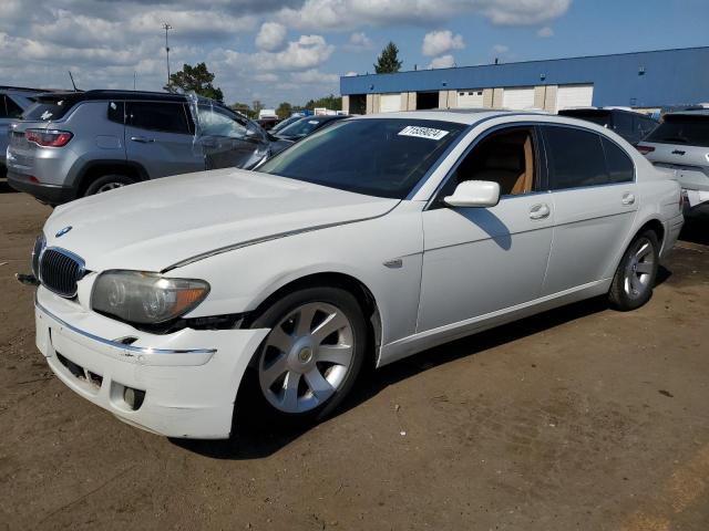 bmw 750 2007 wbahn83567dt67074