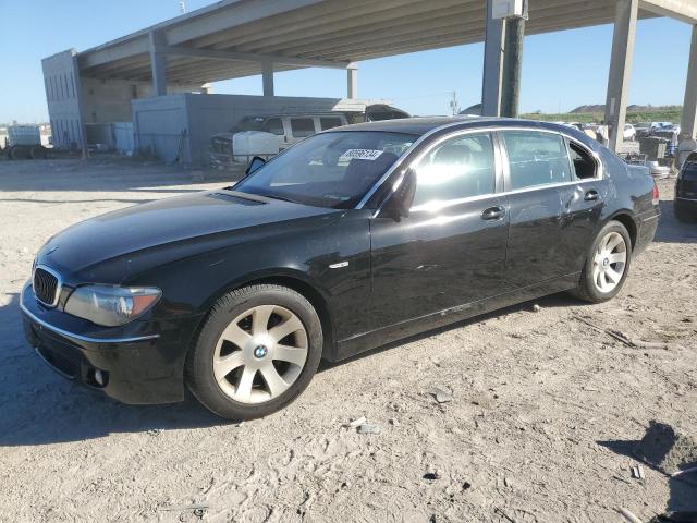 bmw 750 2007 wbahn83587dt66119