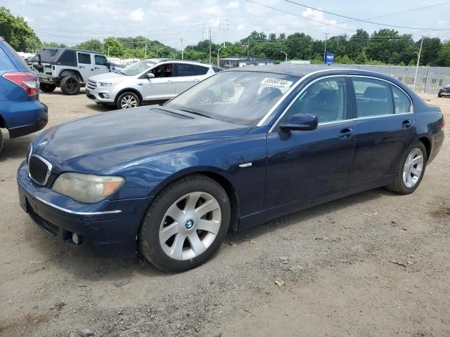 bmw 750 2007 wbahn83587dt73572