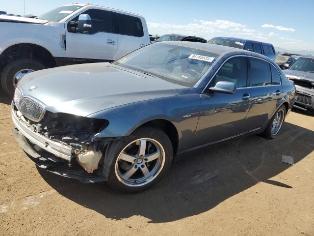 bmw 750 li 2006 wbahn83596dt34231