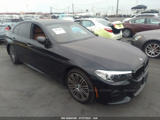 bmw 5 2018 wbaja9c59jb033899