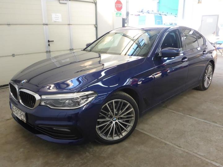 bmw series 5 2017 wbajd11030g879995