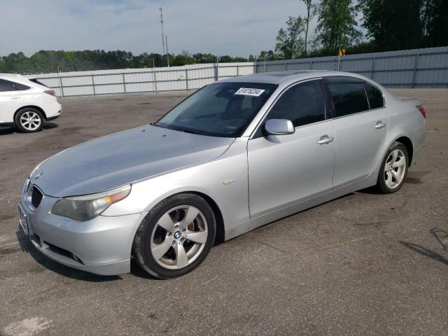 bmw 5 series 2007 wbane53567cw63168