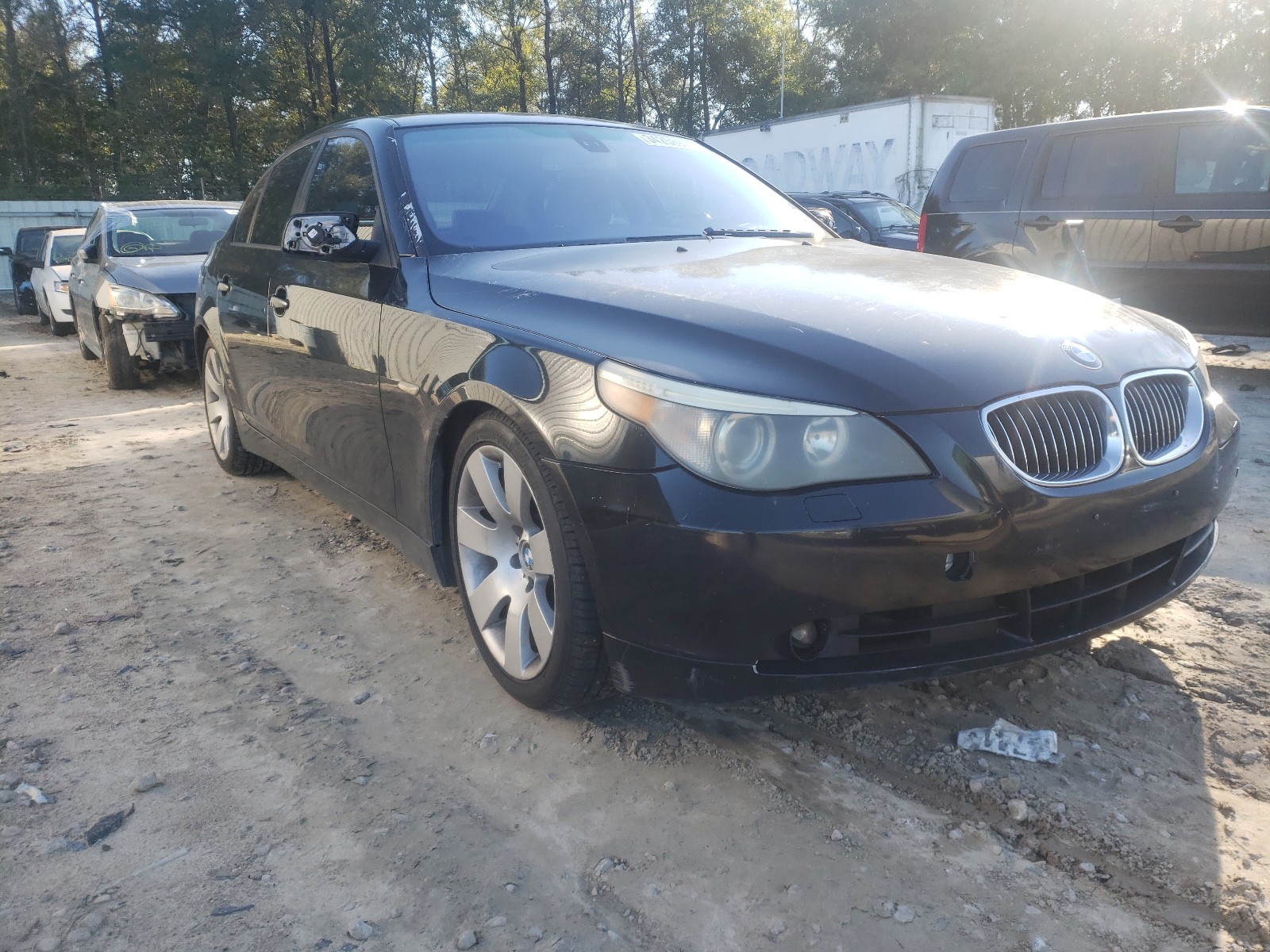 bmw 530 i 2006 wbane73536cm42704