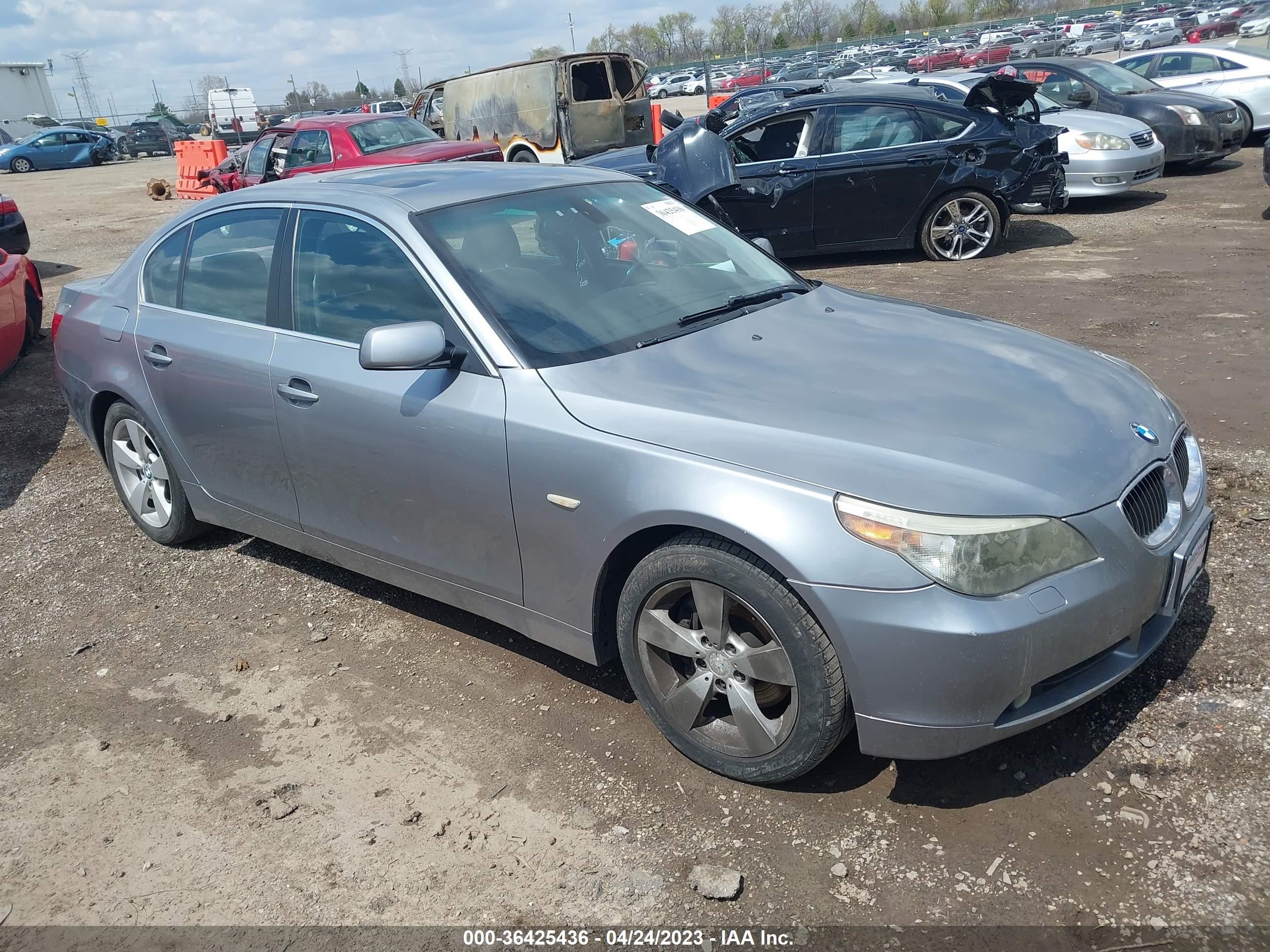 bmw 5er 2006 wbanf73516cu20553