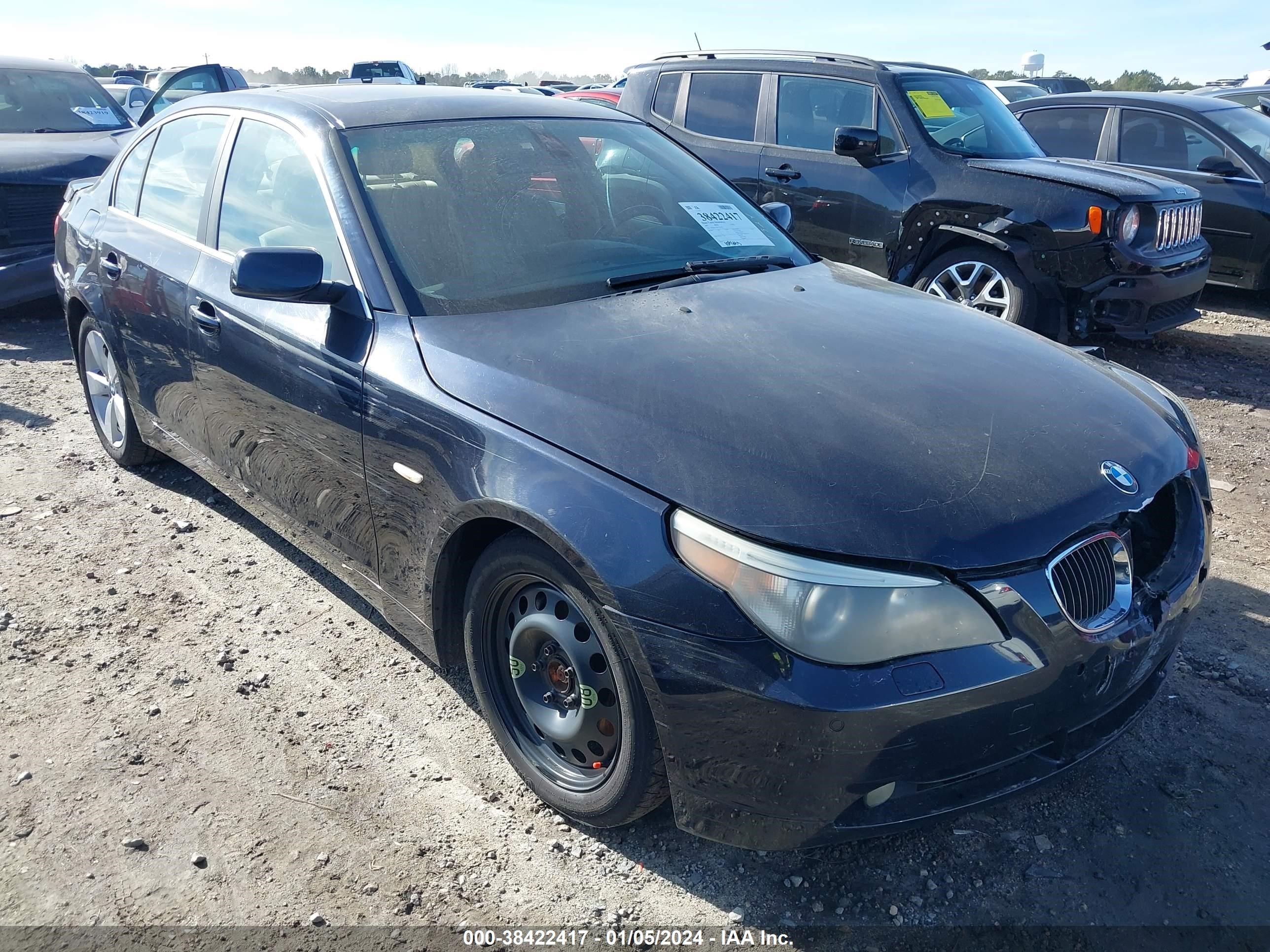 bmw 5er 2007 wbanf73597cu23525