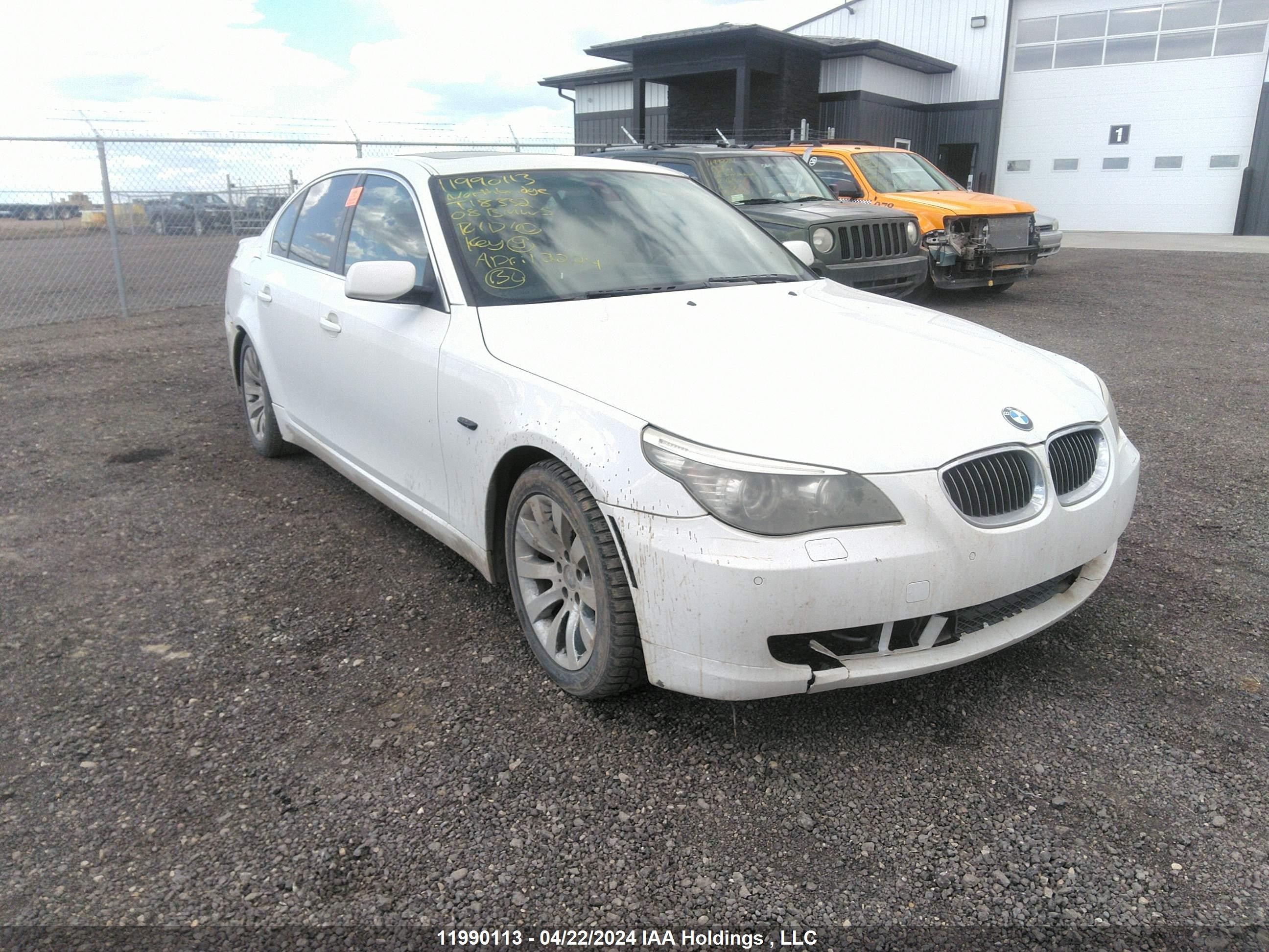 bmw 5er 2008 wbanu53558ct18332