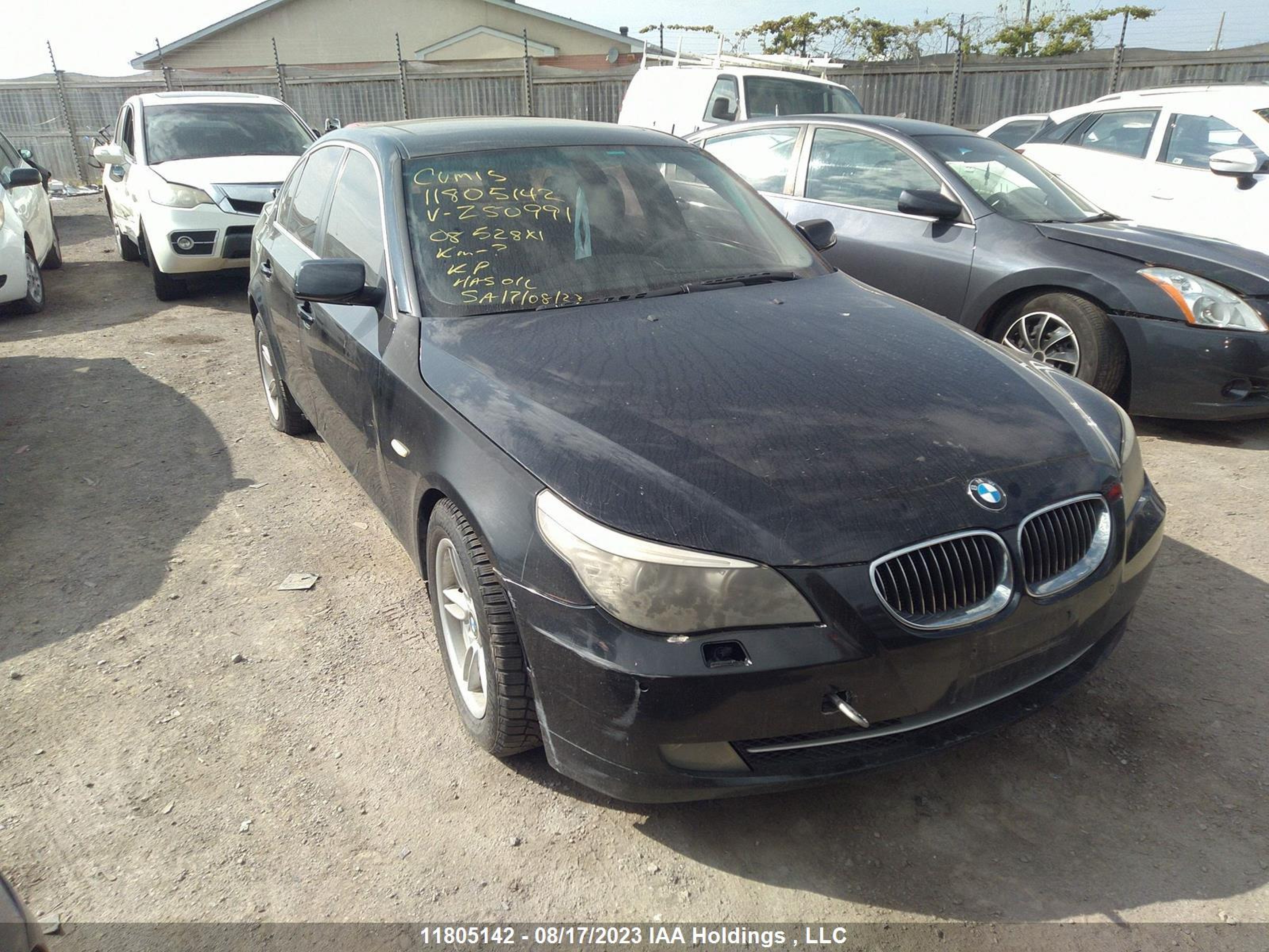 bmw 5er 2008 wbanv13588cz50991