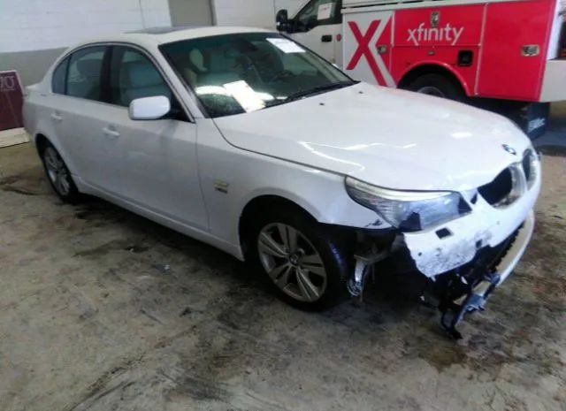 bmw 5 series 2010 wbanv1c50ac158047