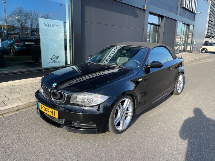 bmw 1-serie cabrio 2009 wbaun93559vk40723