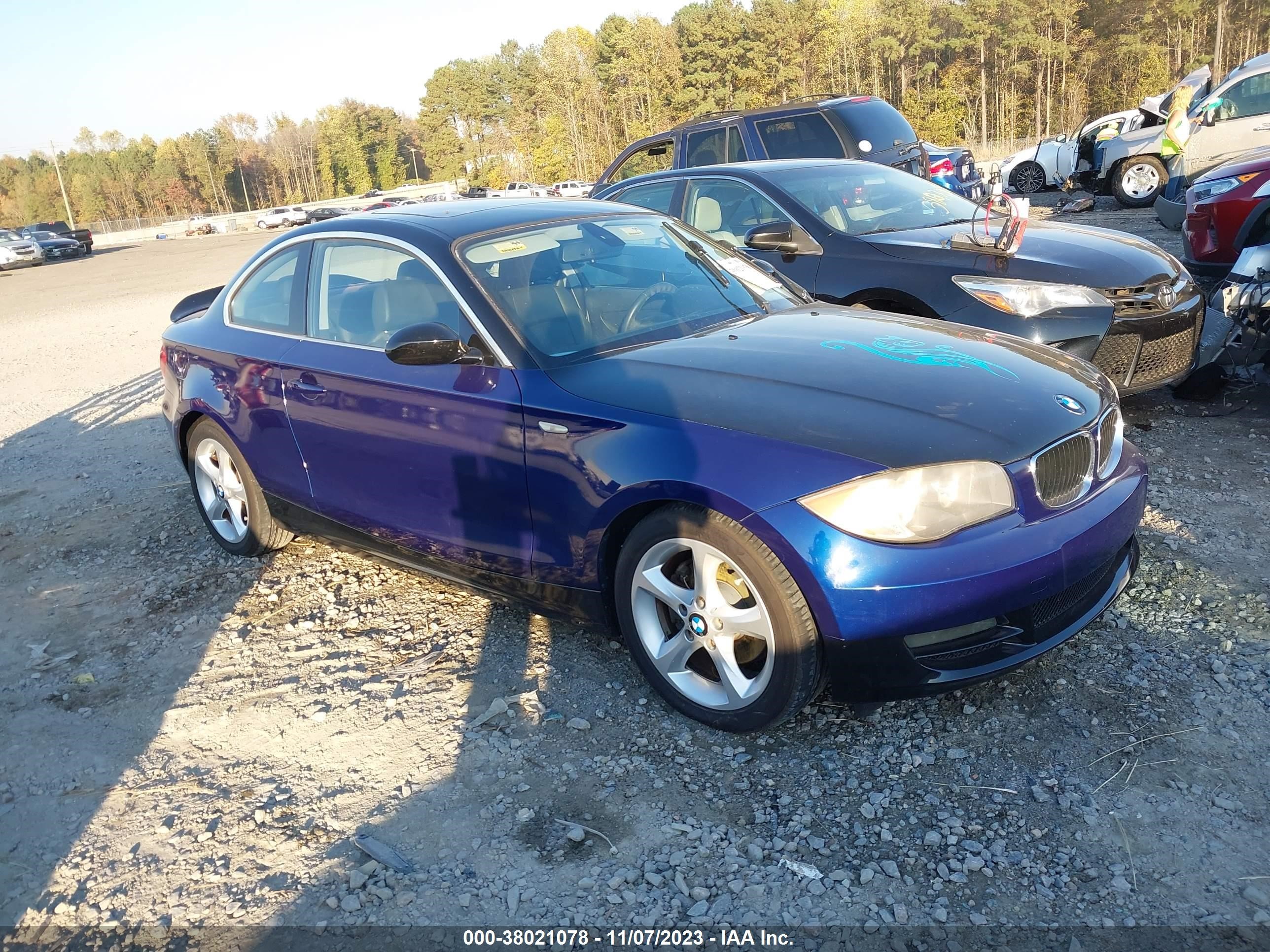 bmw 1er 2009 wbaup73579vk76363