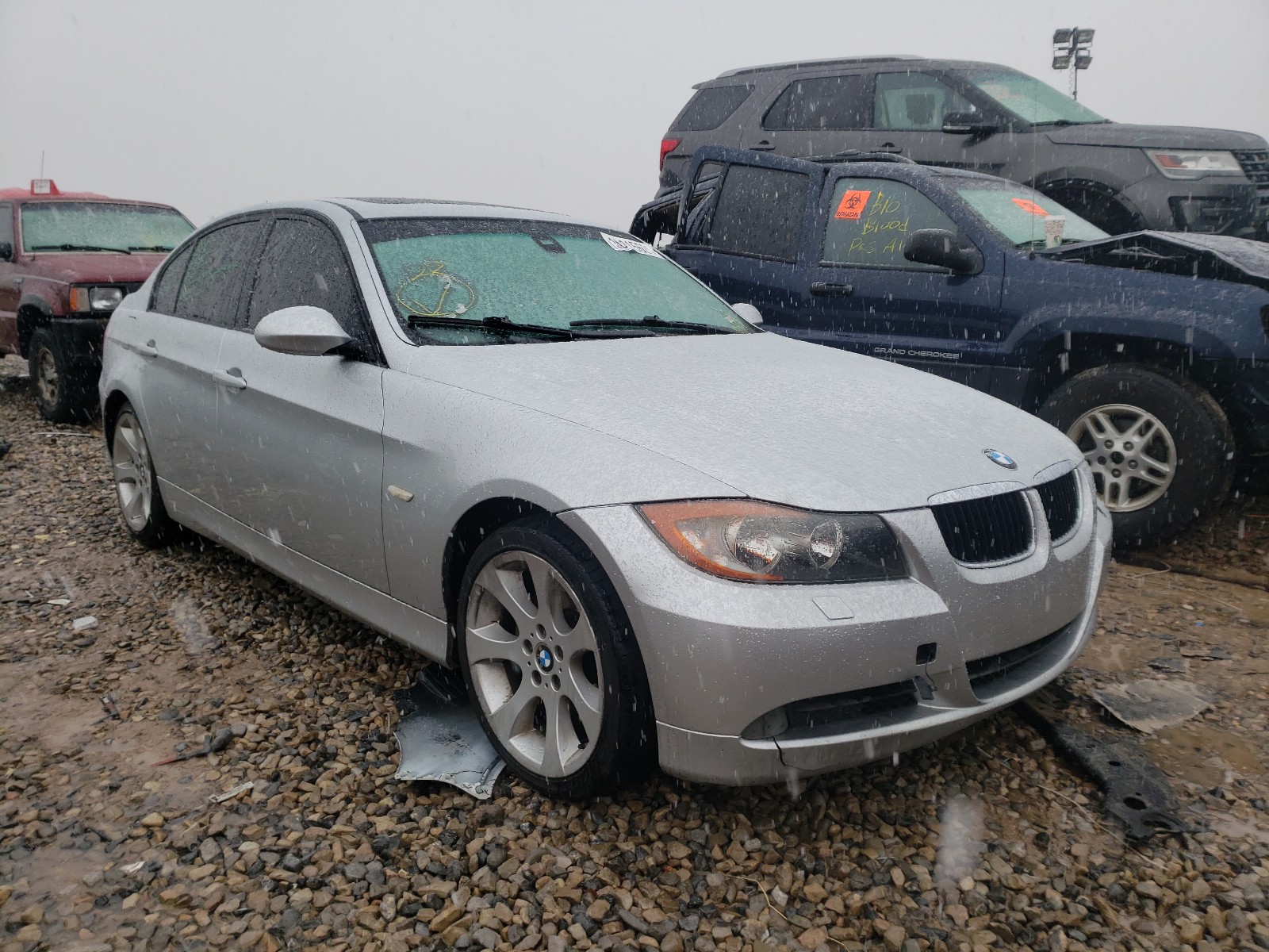 bmw 328 i 2007 wbava33517pg49142