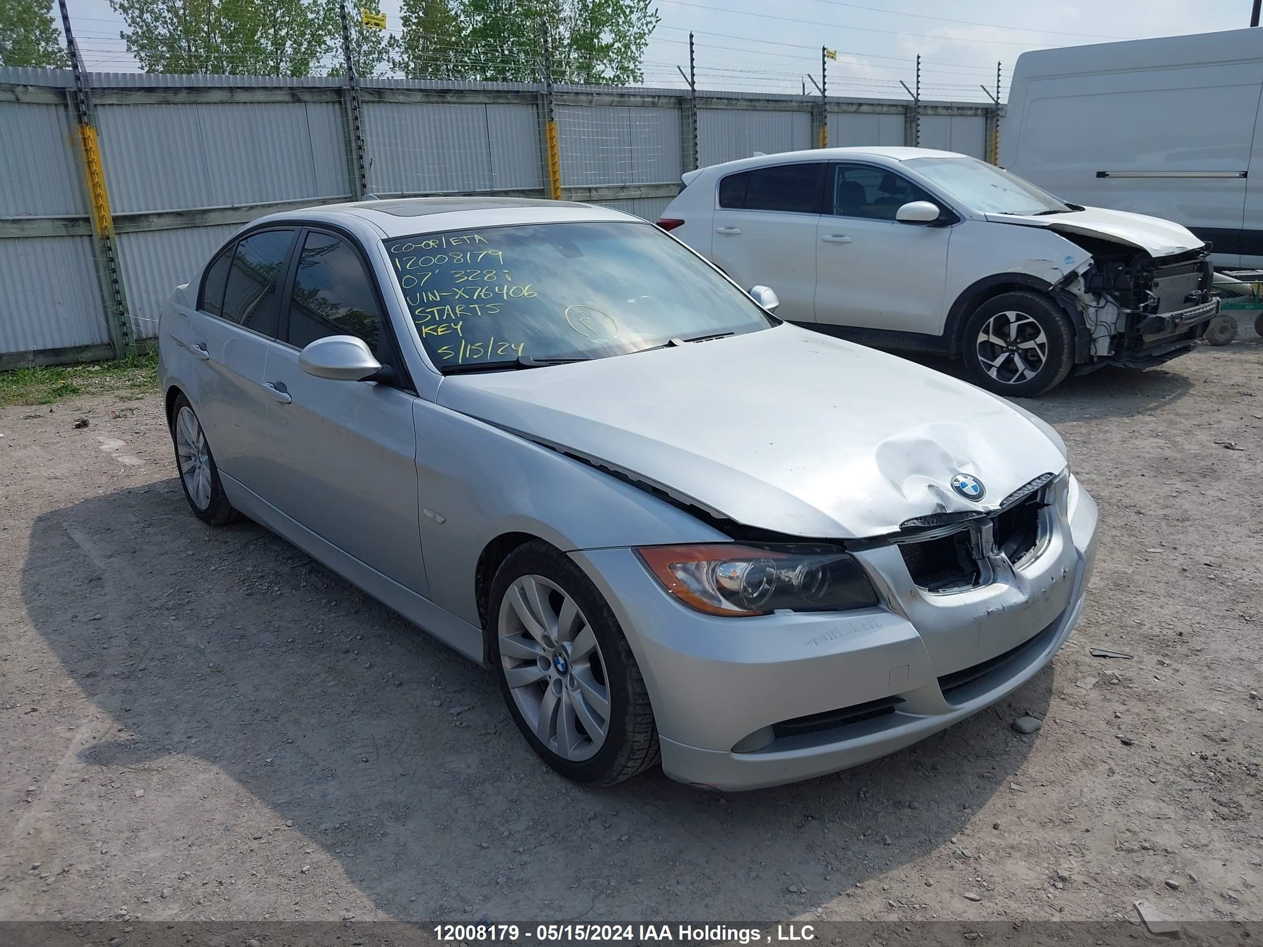 bmw 3er 2007 wbava33557kx76406