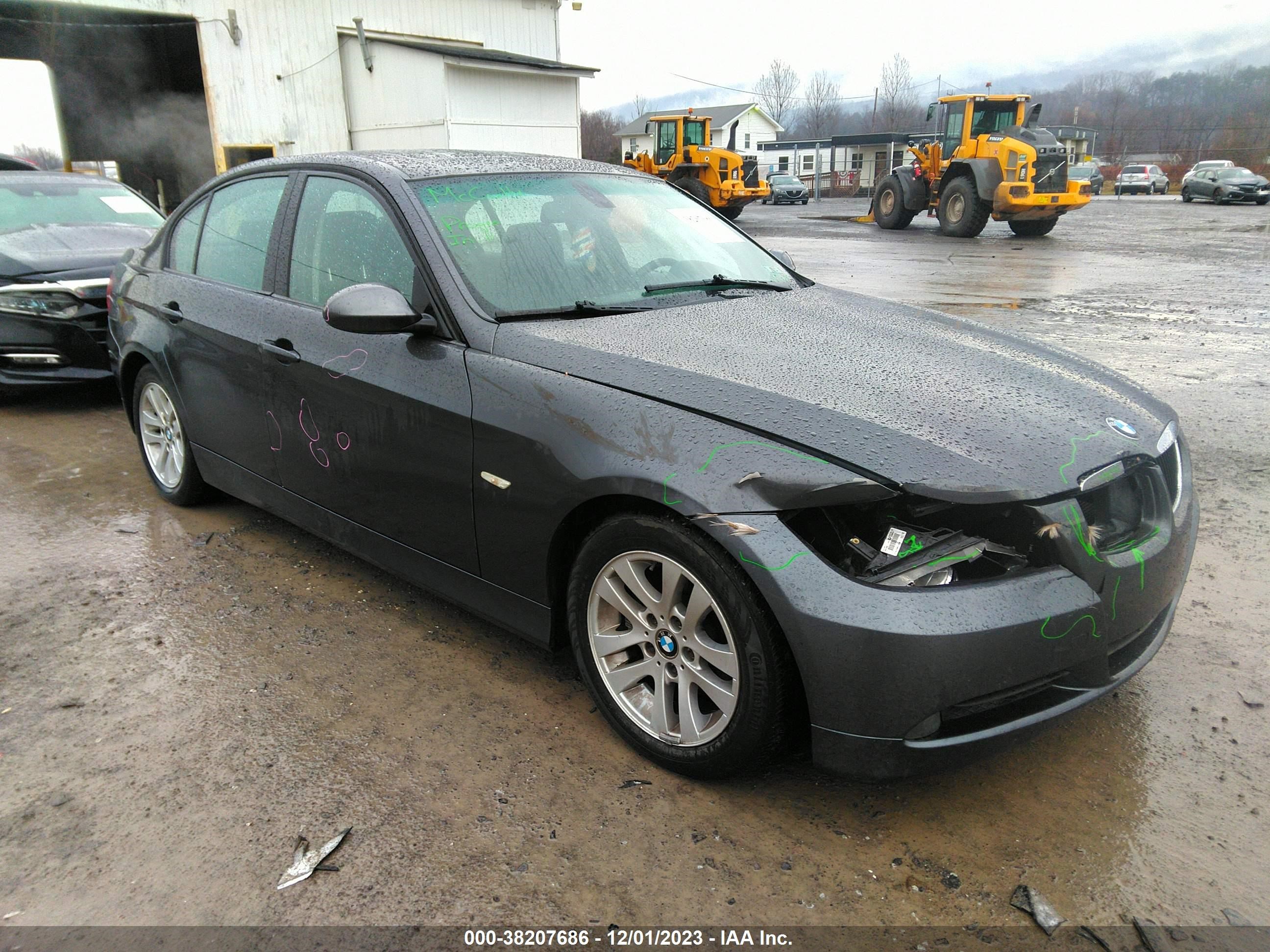 bmw 3er 2007 wbavc53567fz77536