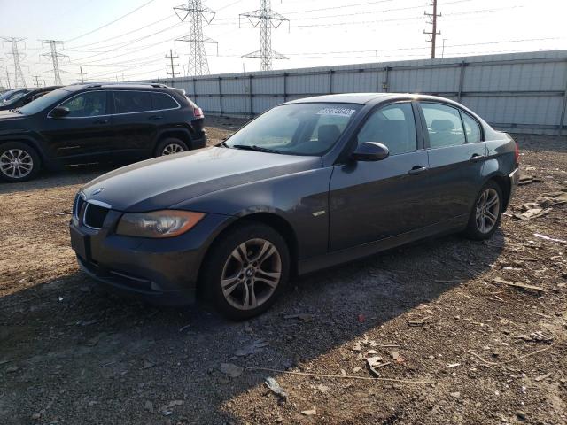 bmw 328 xi sul 2008 wbavc73518kx90497